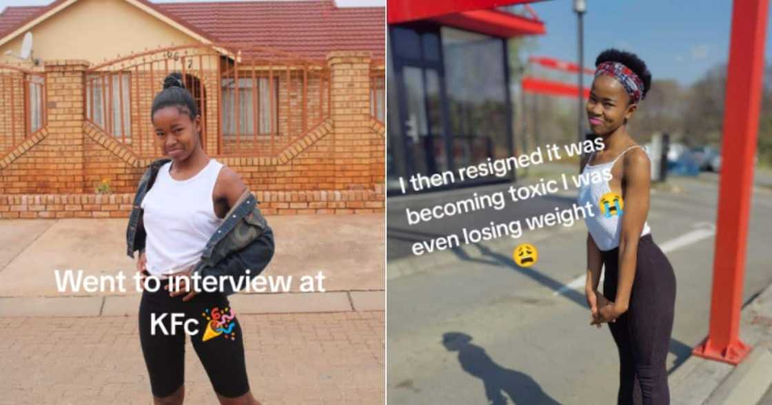 Woman leaves toxic job at KFC and find greener pastures Woman leaves toxic job at KFC and find greener pastures