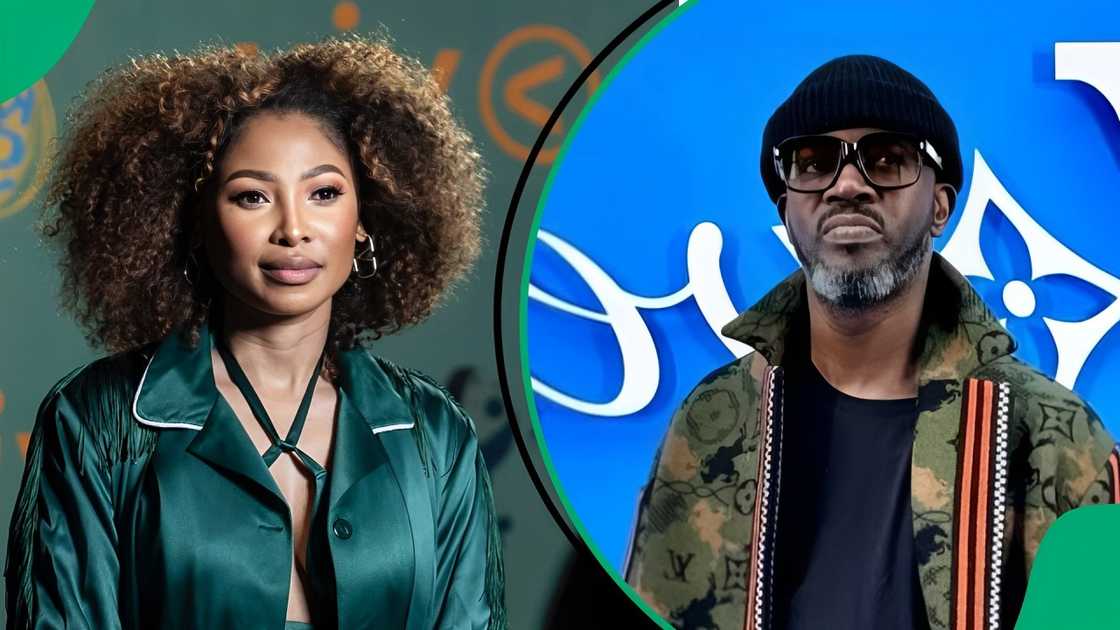 Enhle Mbali threw shade at Black Coffee