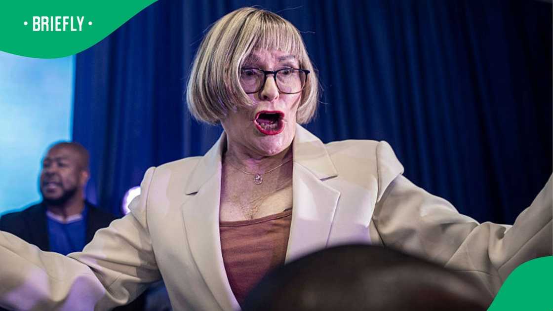 Helen Zille was a guest on Anele Mdoda's show Helen Zille was a guest on Anele Mdoda's show