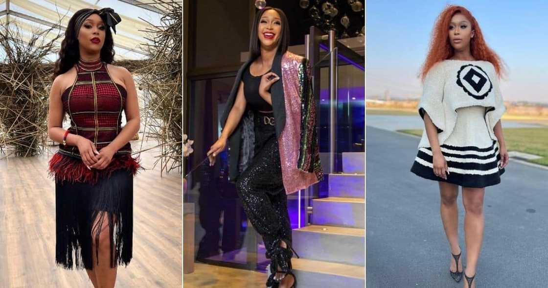 Minnie Dlamini is a fashion icon