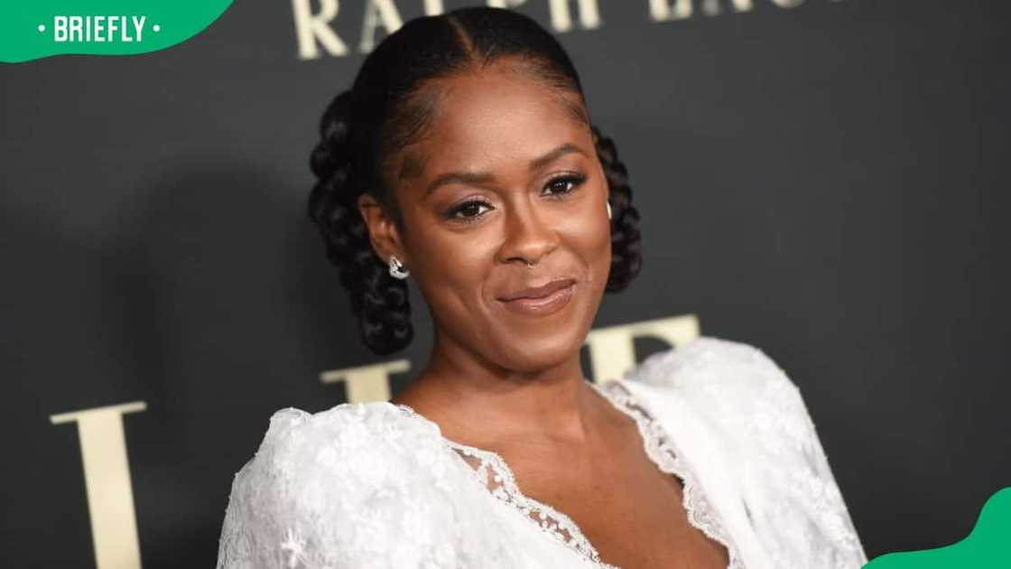 Actress Moses Ingram at a film museum Actress Moses Ingram at a film museum