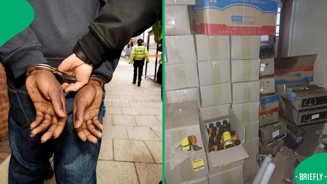 Police dismantled an illegal alcohol plant in Westonaria Police dismantled an illegal alcohol plant in Westonaria