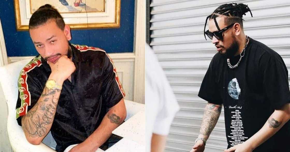 AKA, reacts to 'Fela in Versace', being the most streamed, SA hip hop song AKA, reacts to 'Fela in Versace', being the most streamed, SA hip hop song