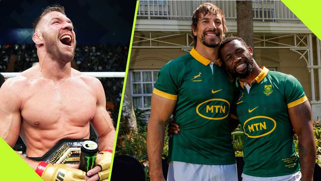 Dricus du Plessis, Eben Etzebeth and Siya Kolisi impressed Mzansi with their rides.