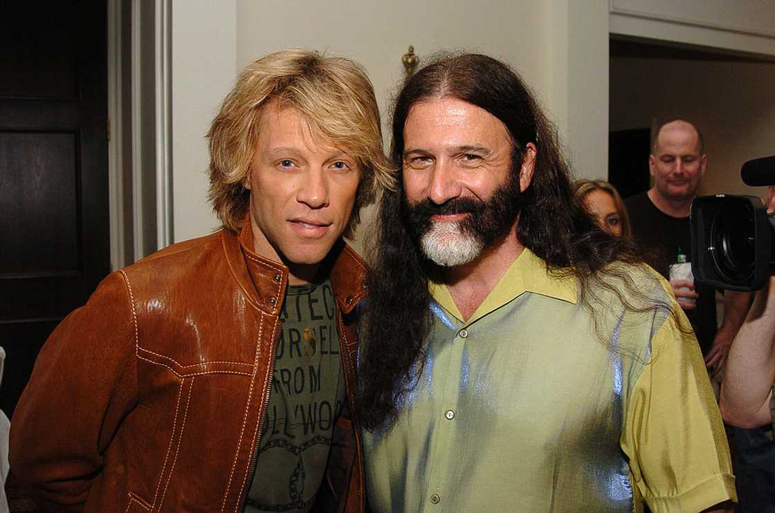 Jon Bon Jovi and Pierre Robert