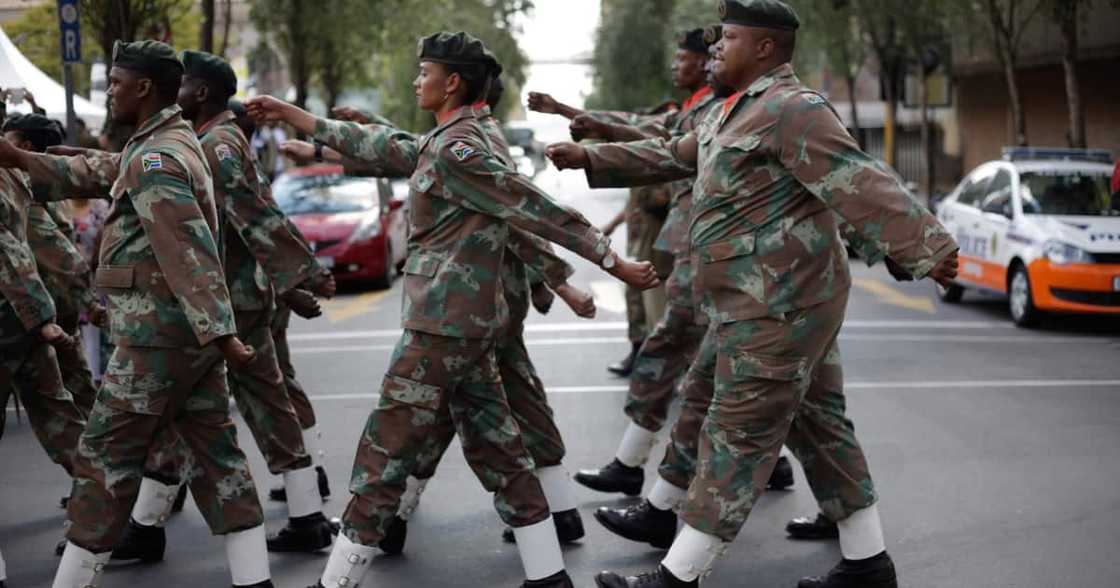 The South African National Defence force The South African National Defence force