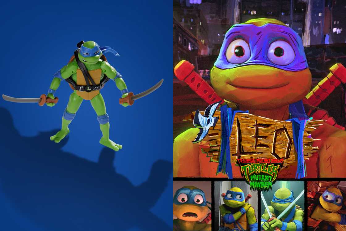 Blue TMNT character Blue TMNT character