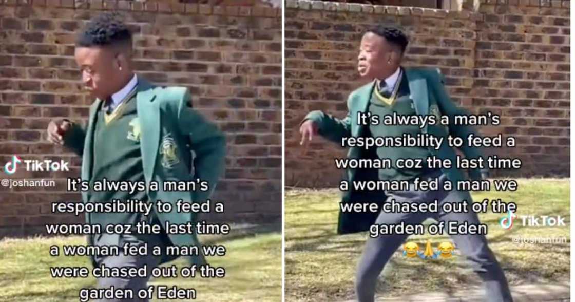 Viral TikTok Video With 1.5 Million Views Hilariously Explains Why It’s Men’s Responsibility To Feed Women Viral TikTok Video With 1.5 Million Views Hilariously Explains Why It’s Men’s Responsibility To Feed Women