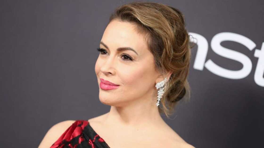 Elizabella Dylan Bugliari and Alyssa Milano