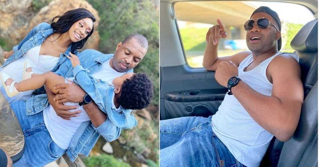 Kaizer Chiefs goalkeeper Itumeleng Khune has shared another sweet family photo. Image: @IIKhune_32_16/ItuKhune32ZA/Twitter/Instagram