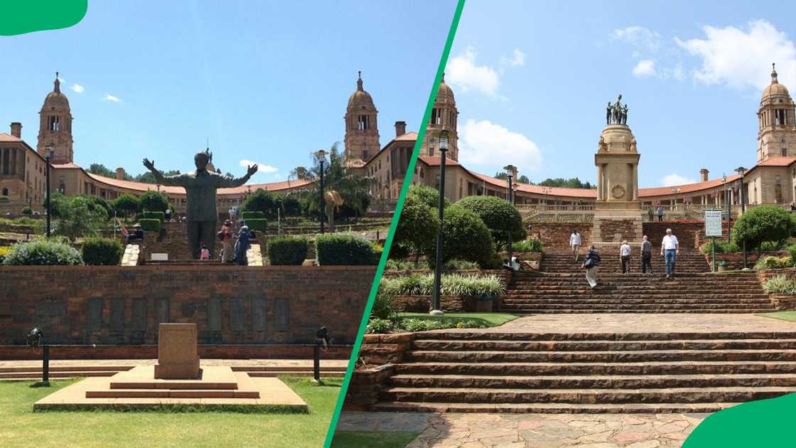 An overview of the Union Buildings An overview of the Union Buildings