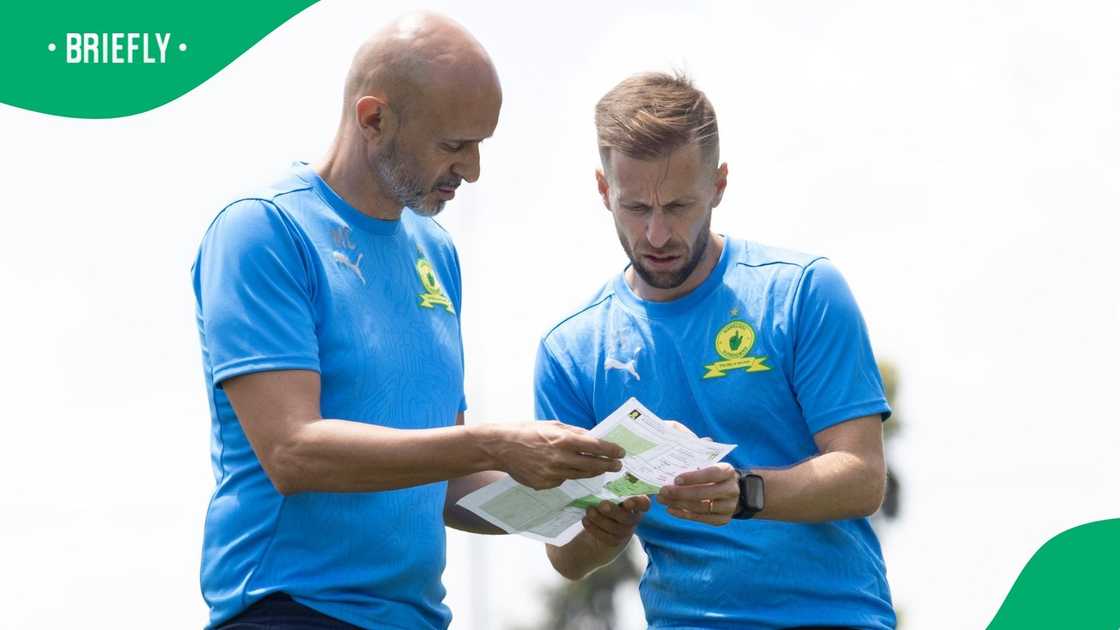 Miguel Cardoso names five Mamelodi Sundowns stars that will miss CAF Champions League clash against Esperance. Miguel Cardoso names five Mamelodi Sundowns stars that will miss CAF Champions League clash against Esperance.