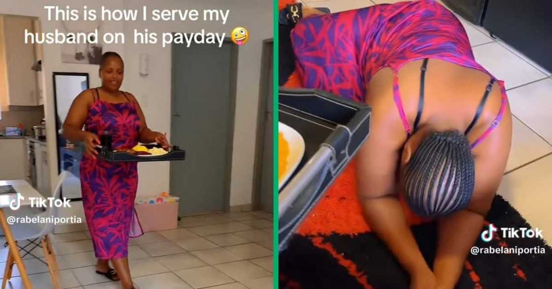 Venda wife demonstrated how she serves her husband food