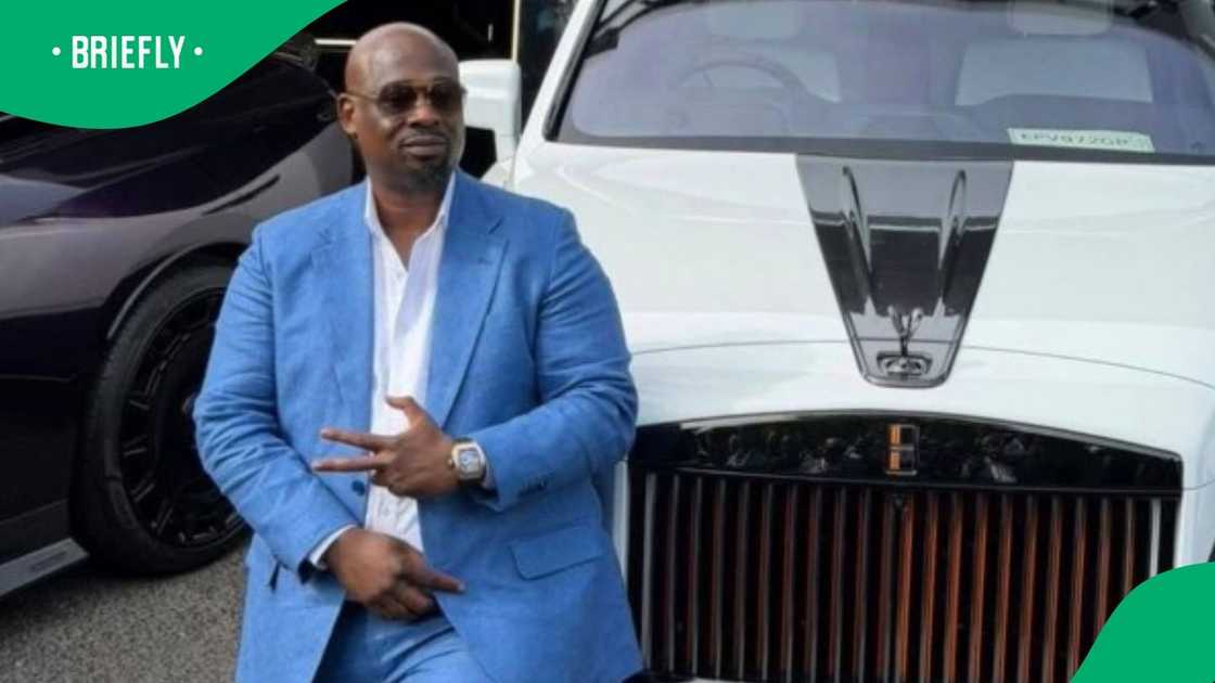 MySol's convoy in Limpopo included his second Rolls Royce MySol's convoy in Limpopo included his second Rolls Royce