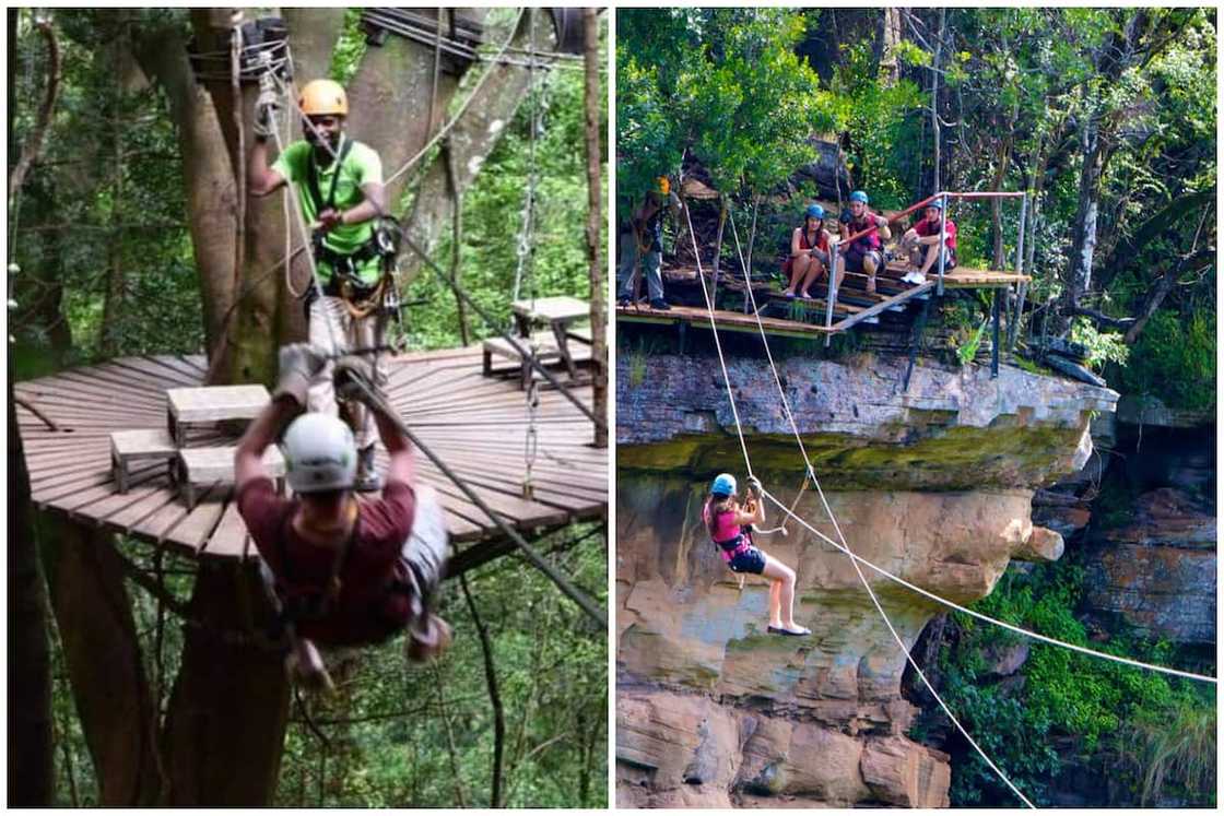 Where is the longest zipline trail in South Africa? Where is the longest zipline trail in South Africa?