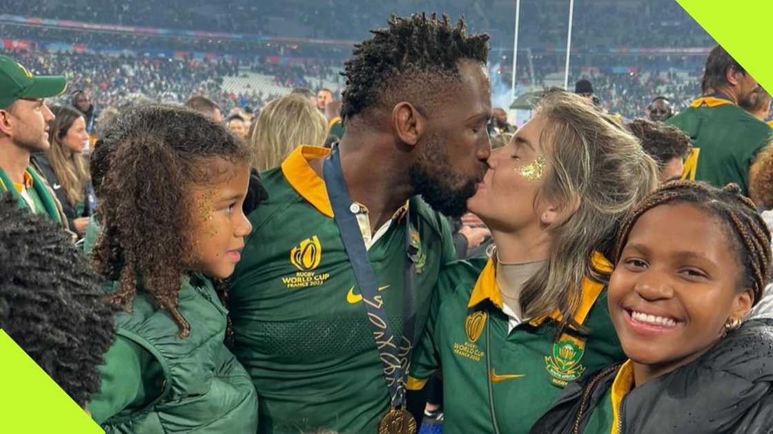 Springboks player Siya Kolisi and his wife Rachel have ended their marriage. Springboks player Siya Kolisi and his wife Rachel have ended their marriage.