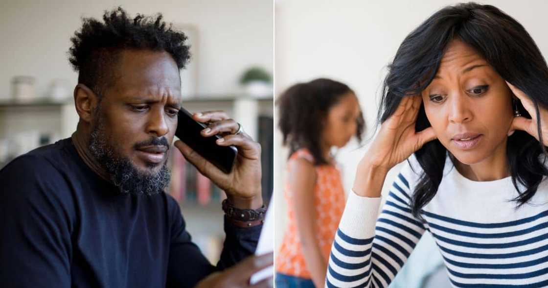 Man asks baby mama for money Man asks baby mama for money
