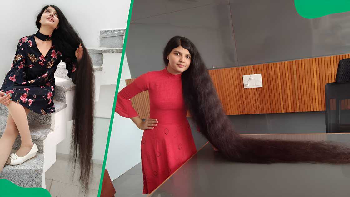 Longest hair on a teenager