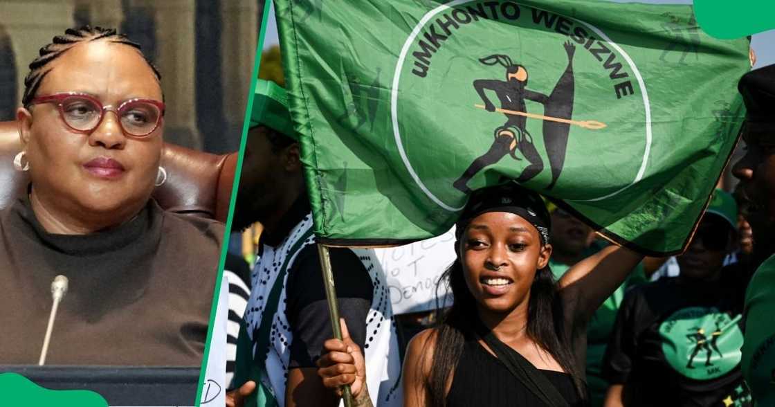 National Assembly's speaker Thoko Didiza said the MK Party is the official opposition National Assembly's speaker Thoko Didiza said the MK Party is the official opposition