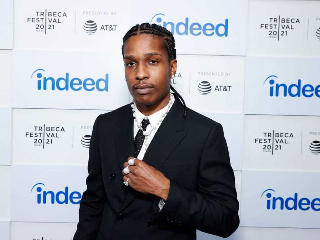 A$AP Rocky at Battery Park in New York City.