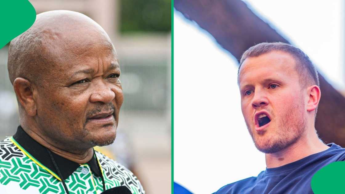 Senzo Mchunu commented on Ian Cameron allegedly being at a crime scene in Khayelitsha, Cape Town