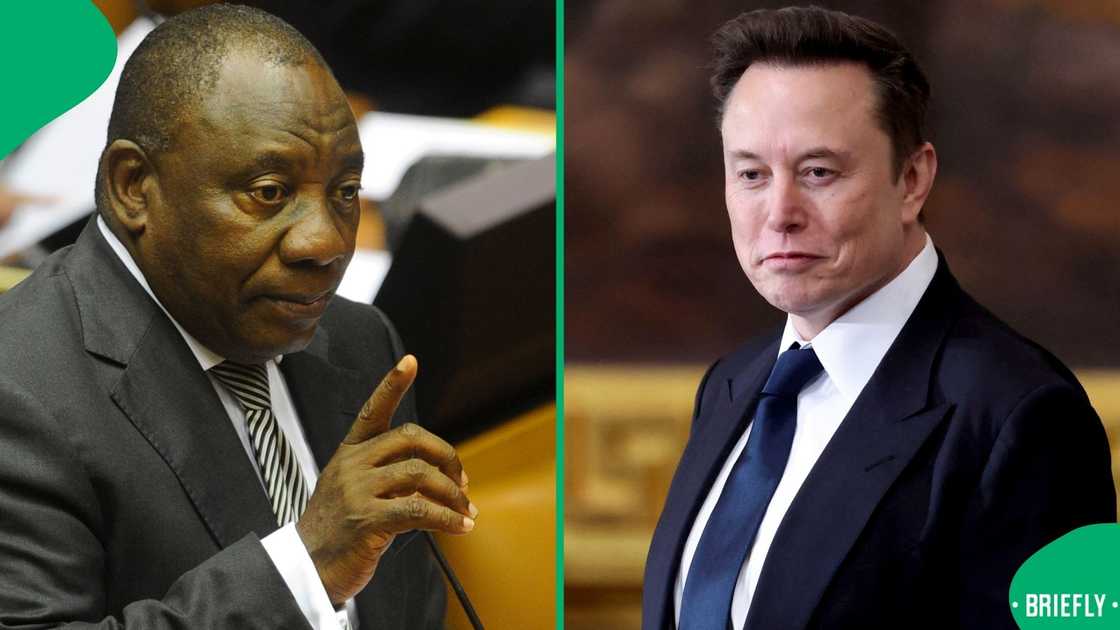 President Cyril Ramaphosa spoke to Elon Musk