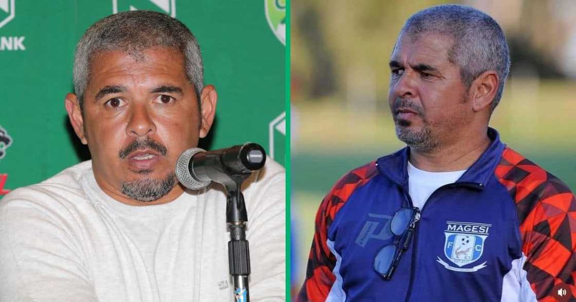 Magesi FC coach Clinton Larsen praised the club's owners Magesi FC coach Clinton Larsen praised the club's owners