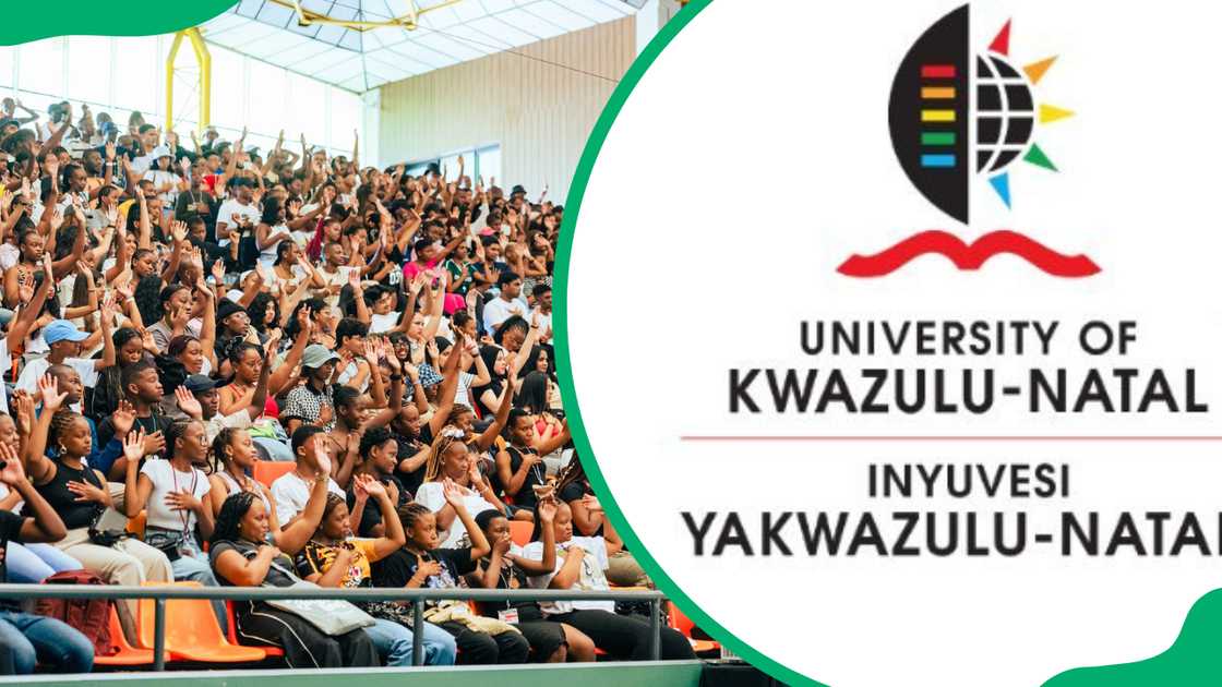 UKZN students and official logo