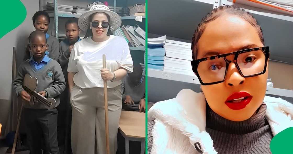 A bubbly educator made sure that her learners enjoyed her classes. A bubbly educator made sure that her learners enjoyed her classes.