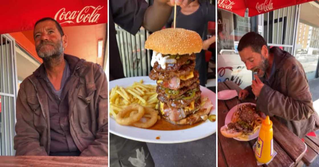 BI Phakathi, burger challenge, inspirational BI Phakathi, burger challenge, inspirational