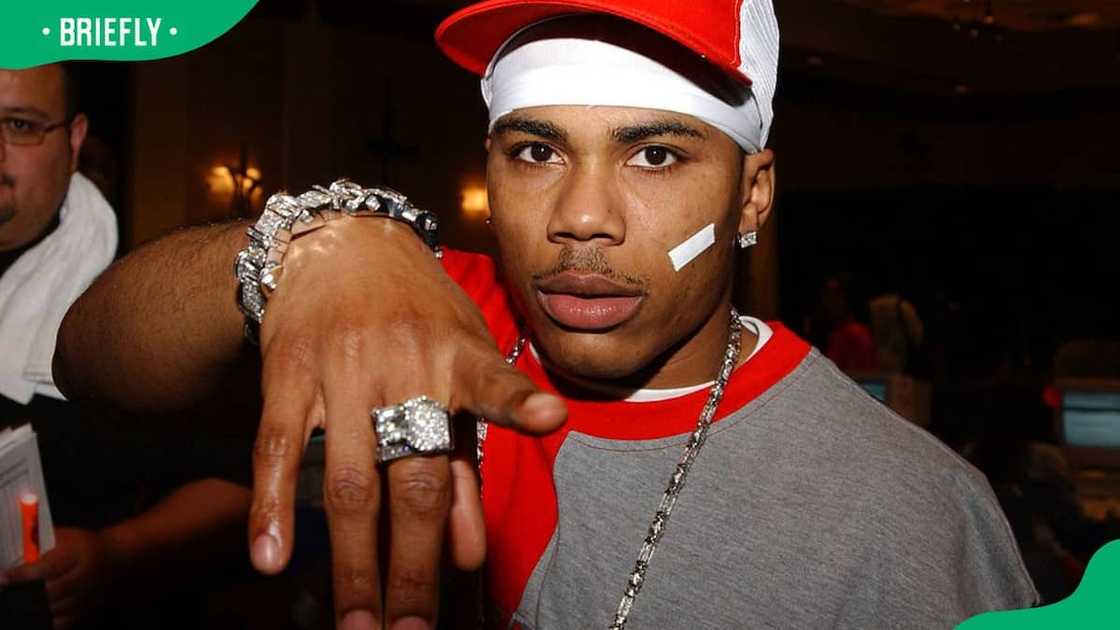 Nelly attending the 2nd Annual BET Awards Radio & Talent Gift Room at The Kodak Theatre in 2002 Nelly attending the 2nd Annual BET Awards Radio & Talent Gift Room at The Kodak Theatre in 2002