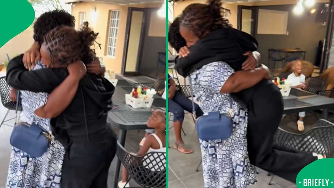 The visual showed just how much they missed her