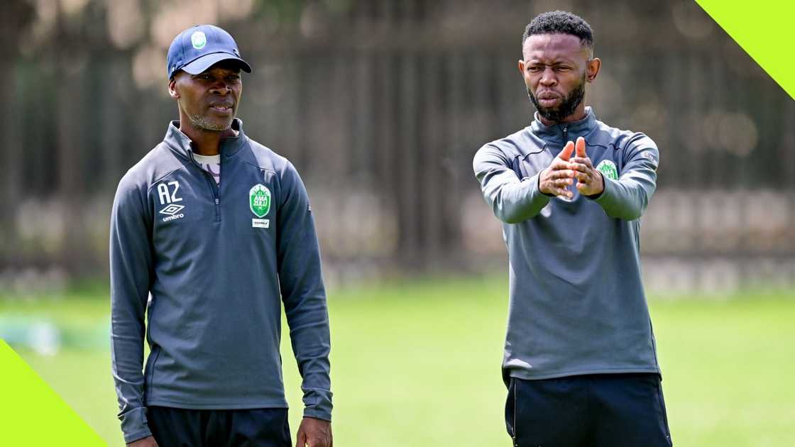 Arthur Zwane and Vuzumuzi Vilakazi will work together to guide AmaZulu FC.