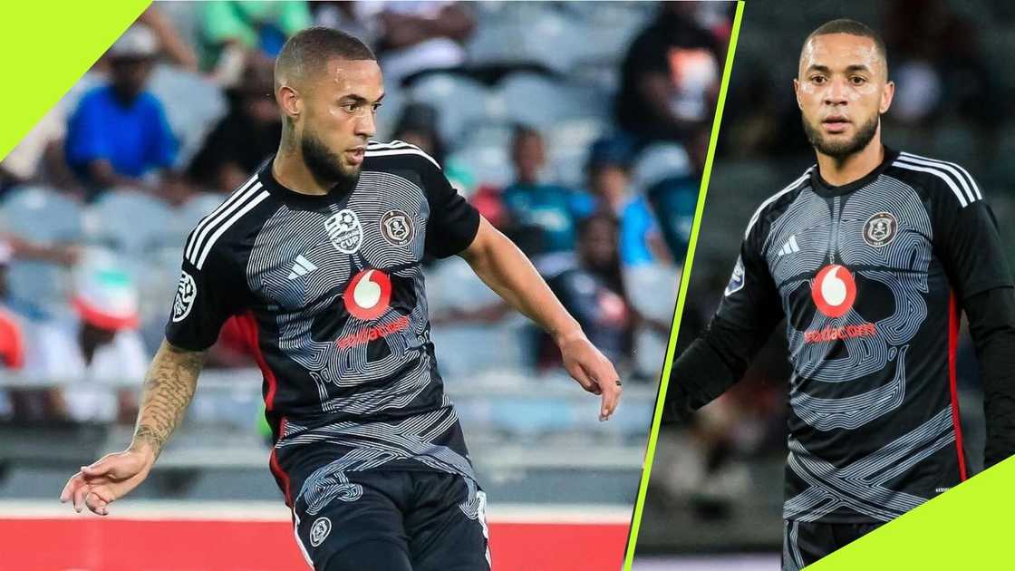 Orlando Pirates star Miguel Timm is highly calued at the club. Orlando Pirates star Miguel Timm is highly calued at the club.