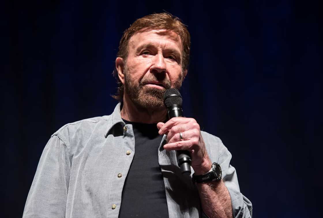 Martial artist/actor Chuck Norris Martial artist/actor Chuck Norris