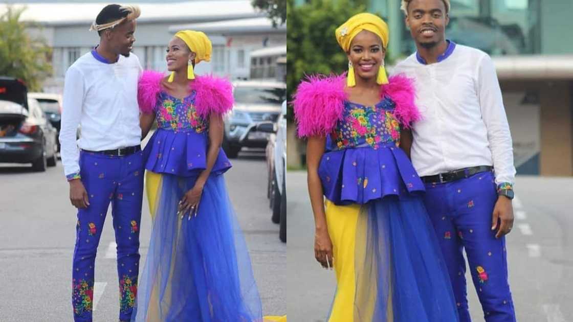 Colourful attire Colourful attire