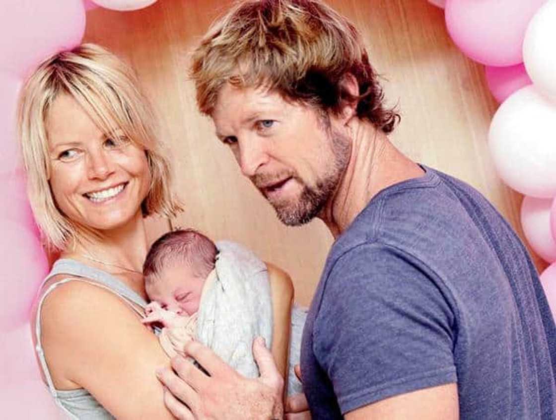 Jonty Rhodes' family Jonty Rhodes' family