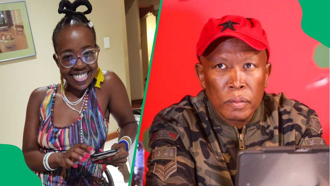 Ntsiki Mazwai called out the EFF. Ntsiki Mazwai called out the EFF.