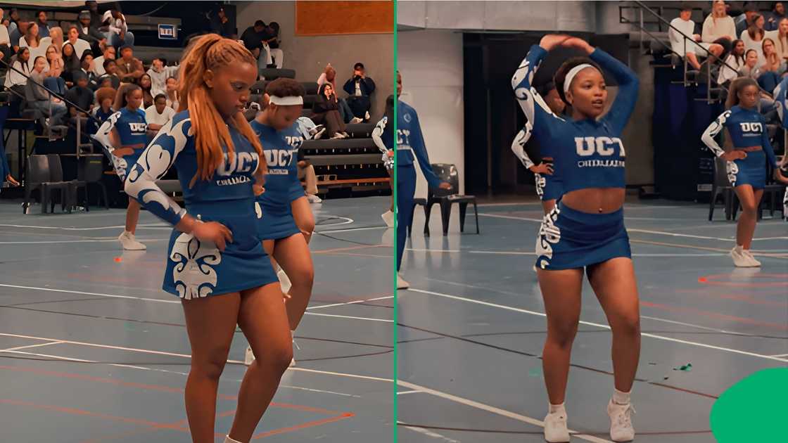 Pure energy took over social media as University of Cape Town cheerleaders showcased high-level choreography Pure energy took over social media as University of Cape Town cheerleaders showcased high-level choreography