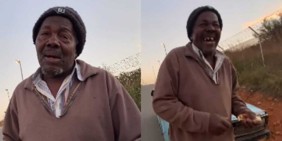 Man Thinks He's Being Hired For a Job, Ends up Getting Free Groceries From BI Phakathi Man Thinks He's Being Hired For a Job, Ends up Getting Free Groceries From BI Phakathi
