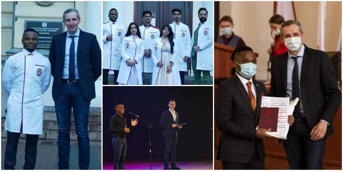 Nigerian man shatters 133-year-old foreign university record, finishes with perfect CGPA Nigerian man shatters 133-year-old foreign university record, finishes with perfect CGPA