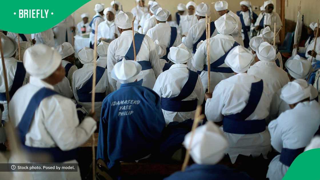 Zion church members in SA Zion church members in SA