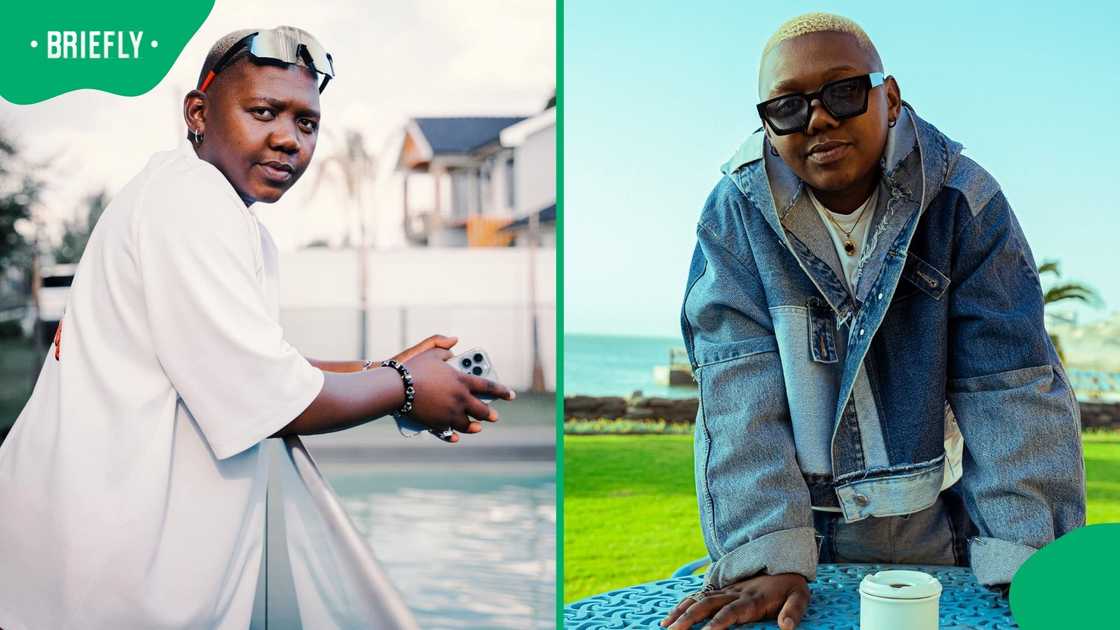 The singer responded with a short Zulu phrase instead of a lengthy explanation