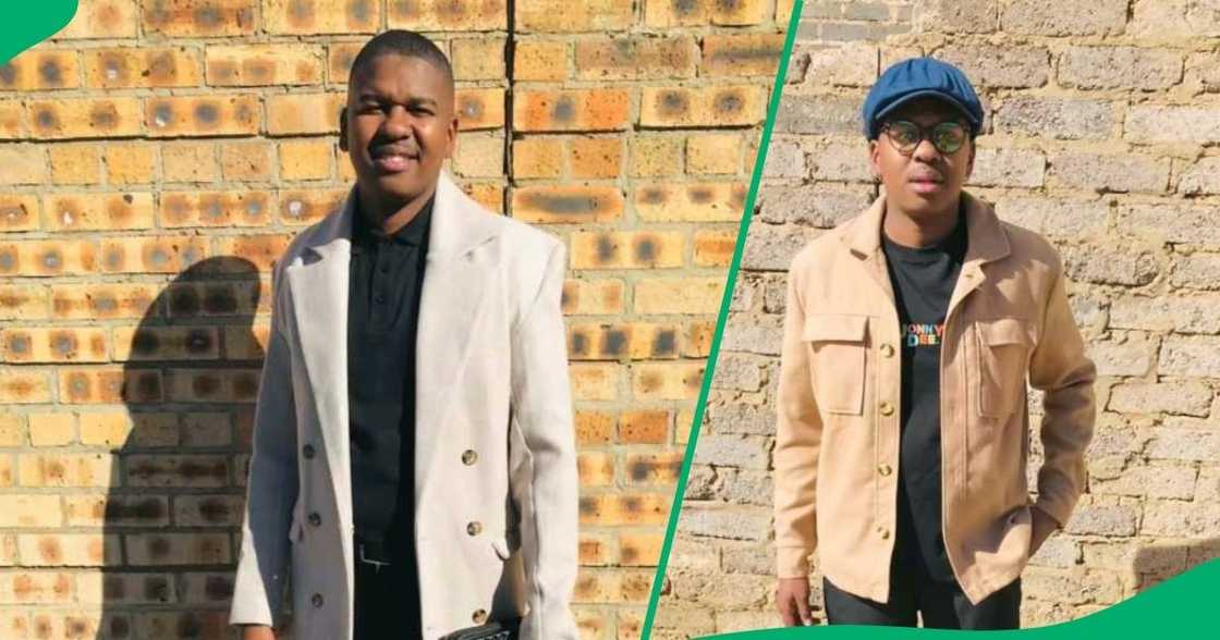 A TikTok video shows a man unveiling his shack home. A TikTok video shows a man unveiling his shack home.