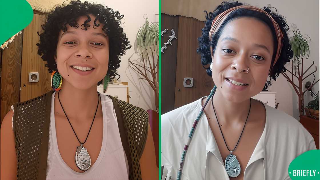 A woman showcased how she is learning to speak Khoisan in a viral video. A woman showcased how she is learning to speak Khoisan in a viral video.