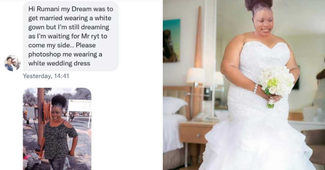 Woman, Wedding dress, Edit, Photoshopped, LOL, Twitter reactions Woman, Wedding dress, Edit, Photoshopped, LOL, Twitter reactions