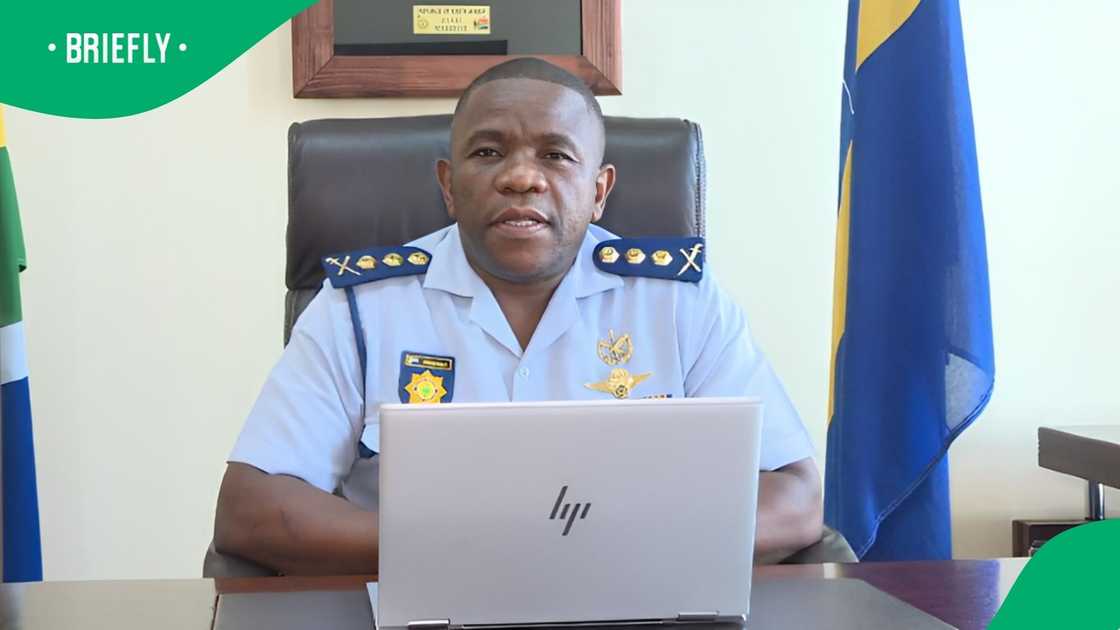 General Nhlanhla Mkhwanazi spoke on the donation members of the public made for him