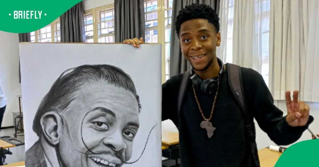 SA wowed by gent's art work