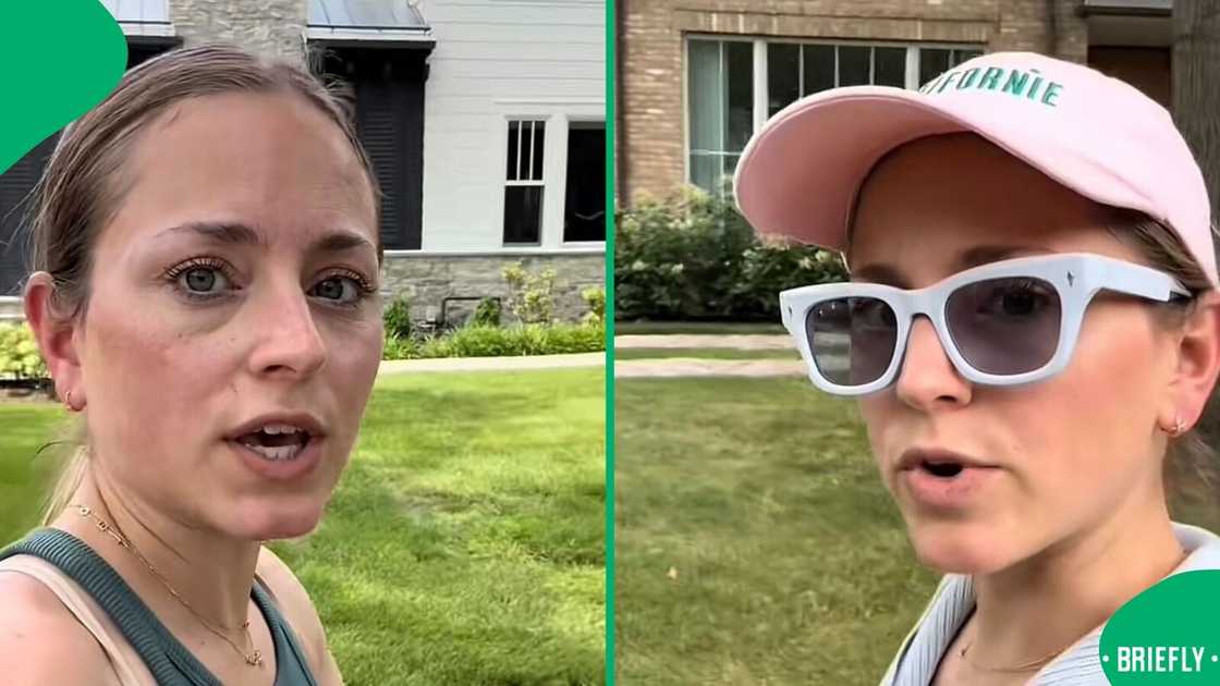 A woman showcased how she went garbage picking in a really rich neighborhood. A woman showcased how she went garbage picking in a really rich neighborhood.