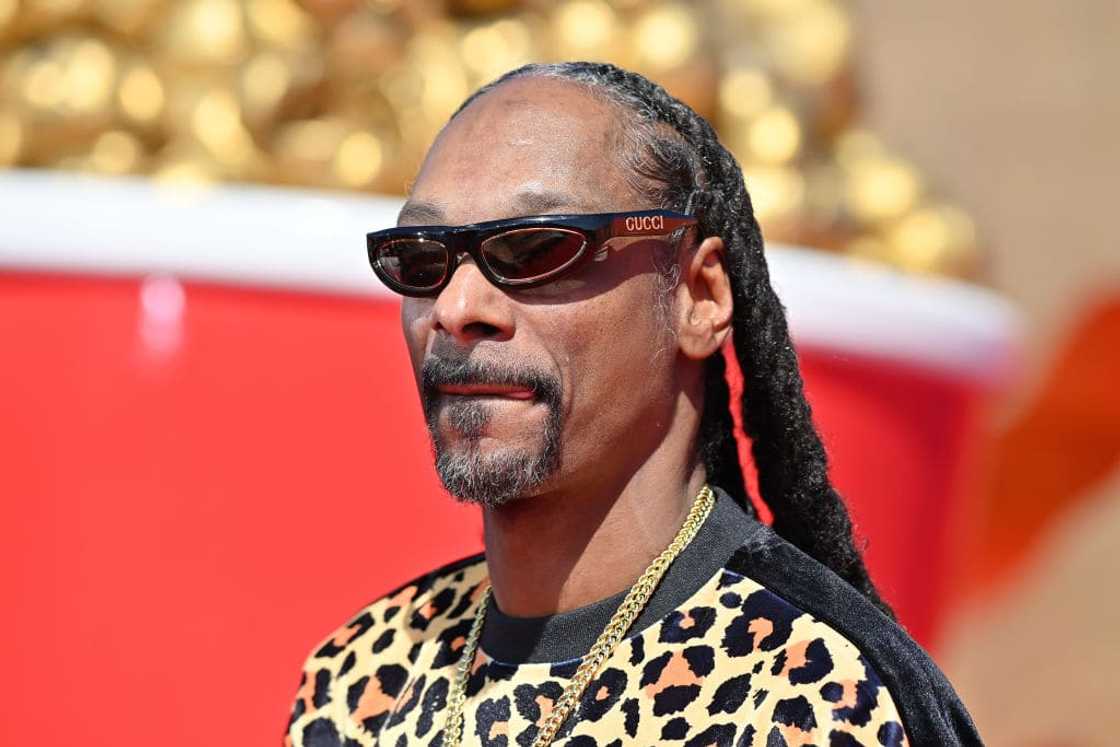 Snoop Dogg attends the MTV Movie & TV Awards at Barker Hangar Snoop Dogg attends the MTV Movie & TV Awards at Barker Hangar